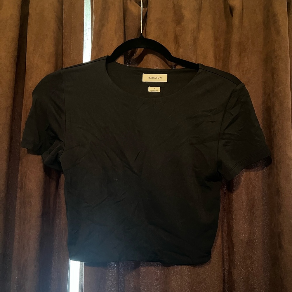 Babaton Classic Black Crop Top